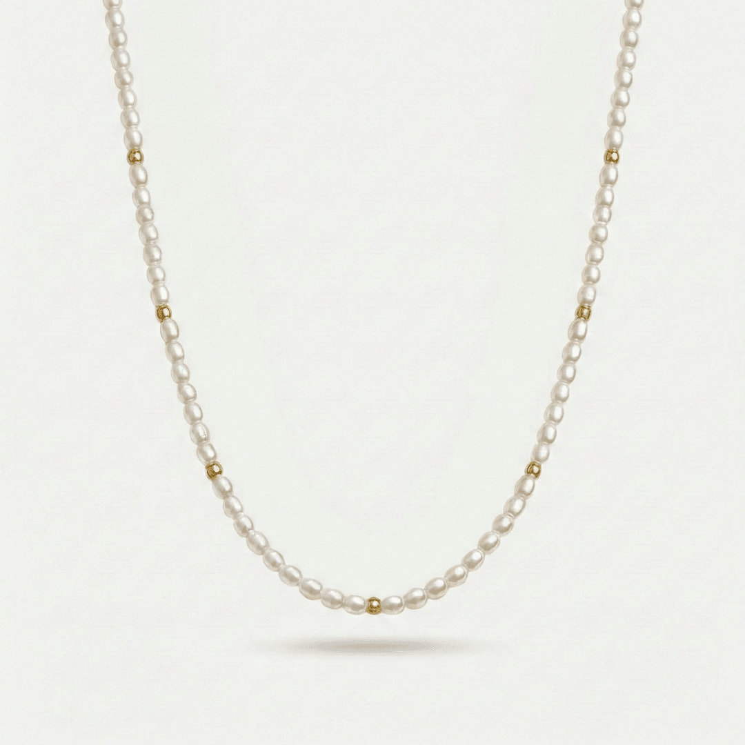 Choker con Perle