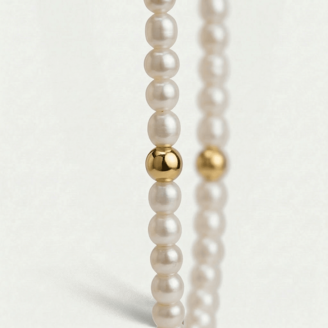 Choker con Perle