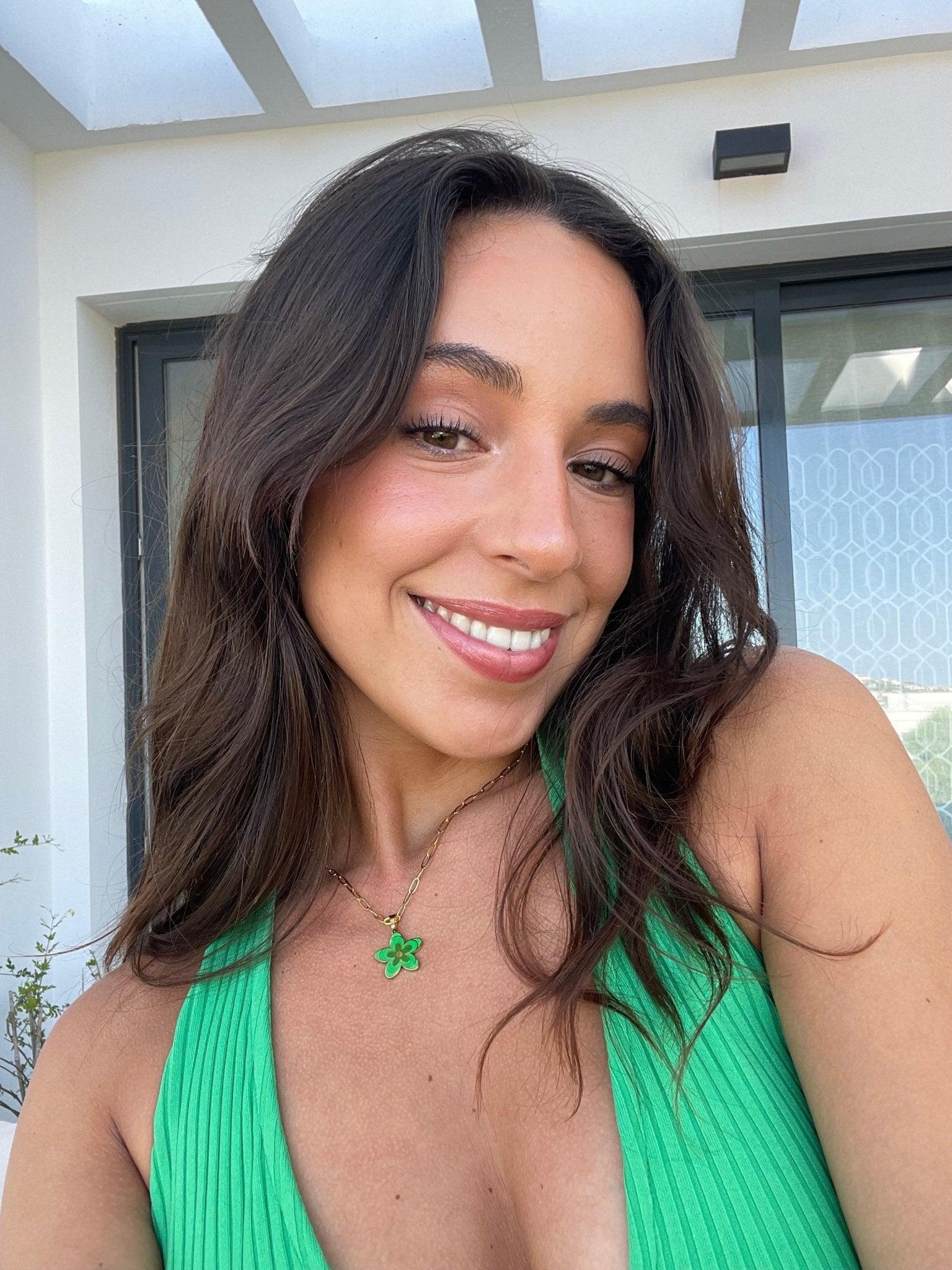 Collana Fiore Verde