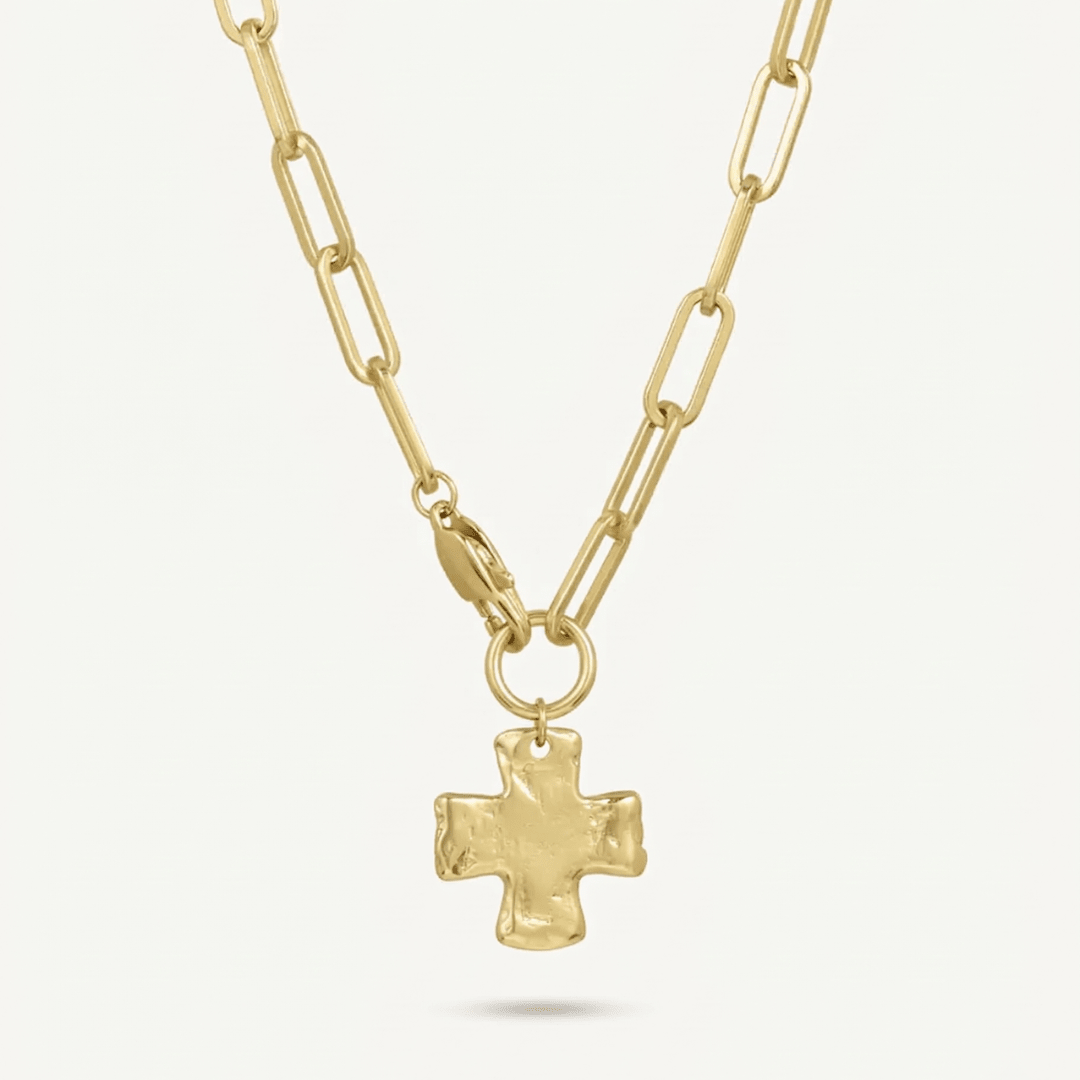 Collana Croce Chunky