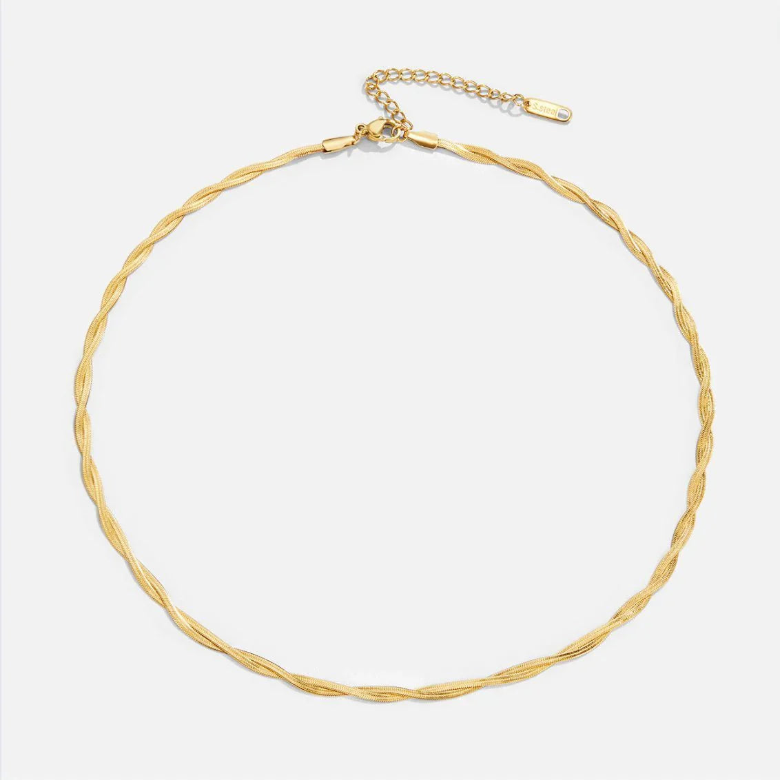 Collana con Catena Attorcigliata
