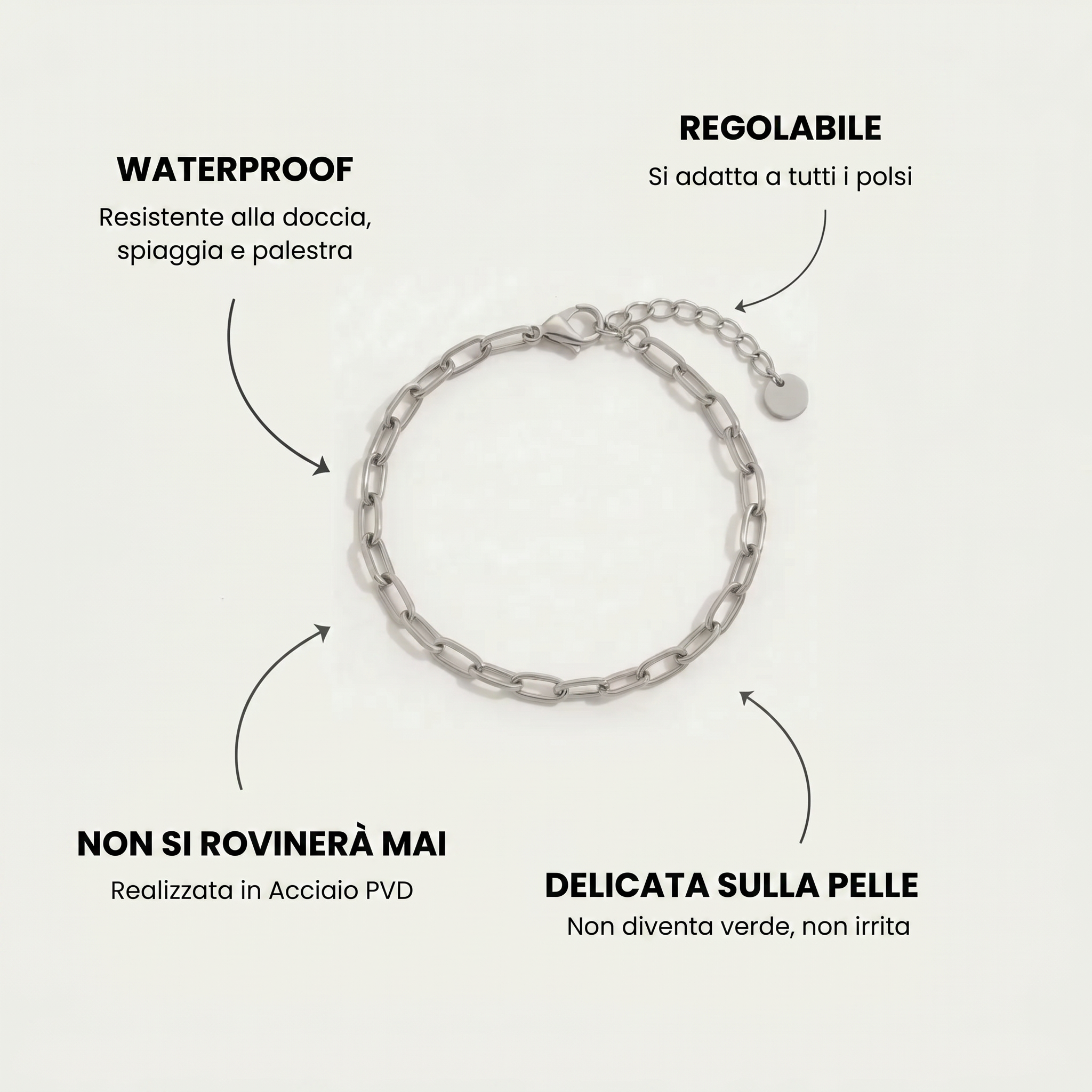 Bracciale Clip