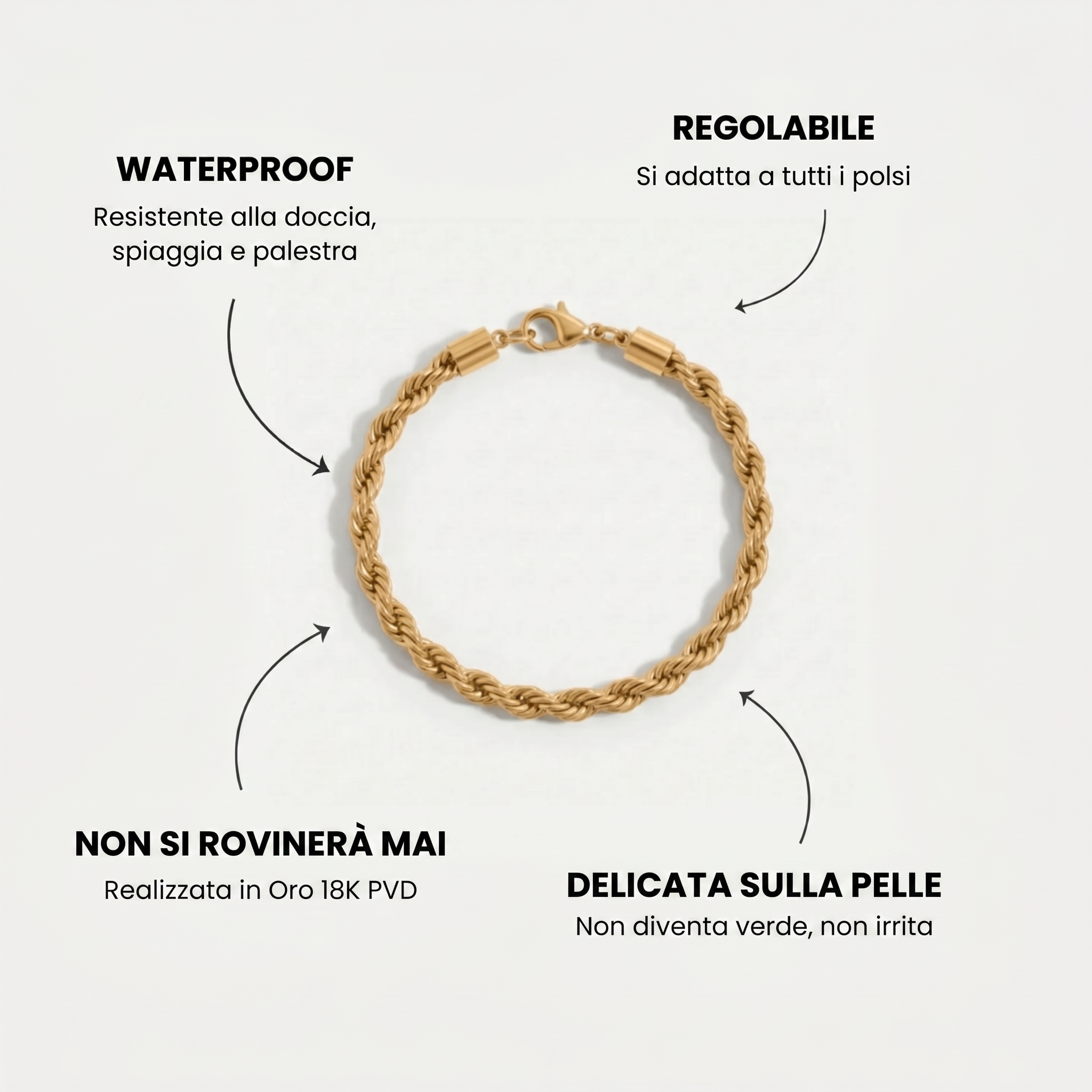 Bracciale Cordone