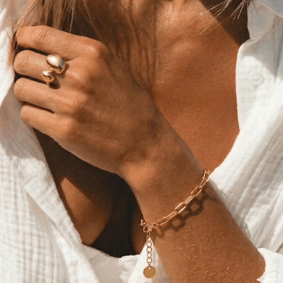 Anello Ovale Organic