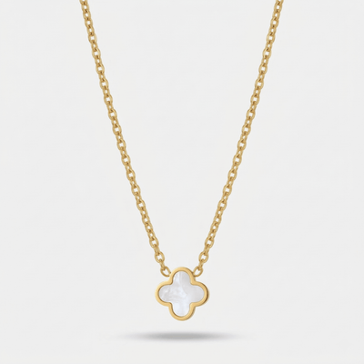 Collana Trifoglio Bianco