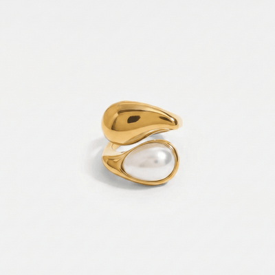 Anello Drop e Perla