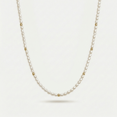 Choker con Perle