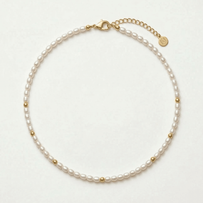 Choker con Perle