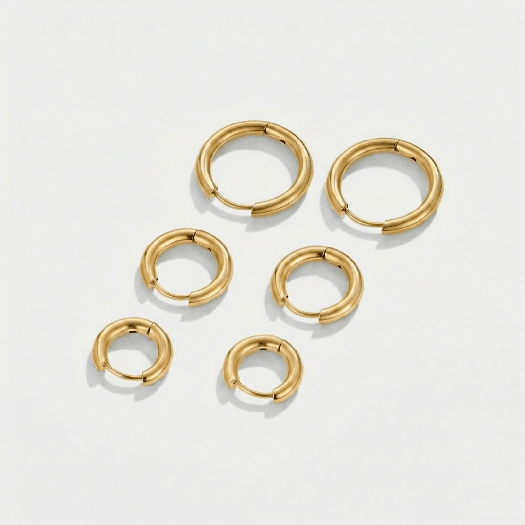 Set Orecchini Triplo