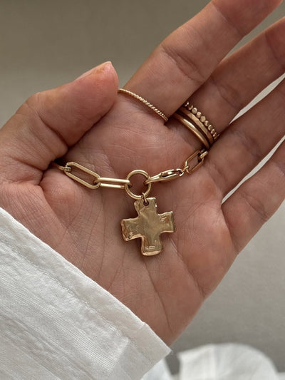 Collana Croce Chunky
