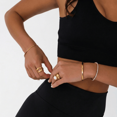 Anello Drop e Perla