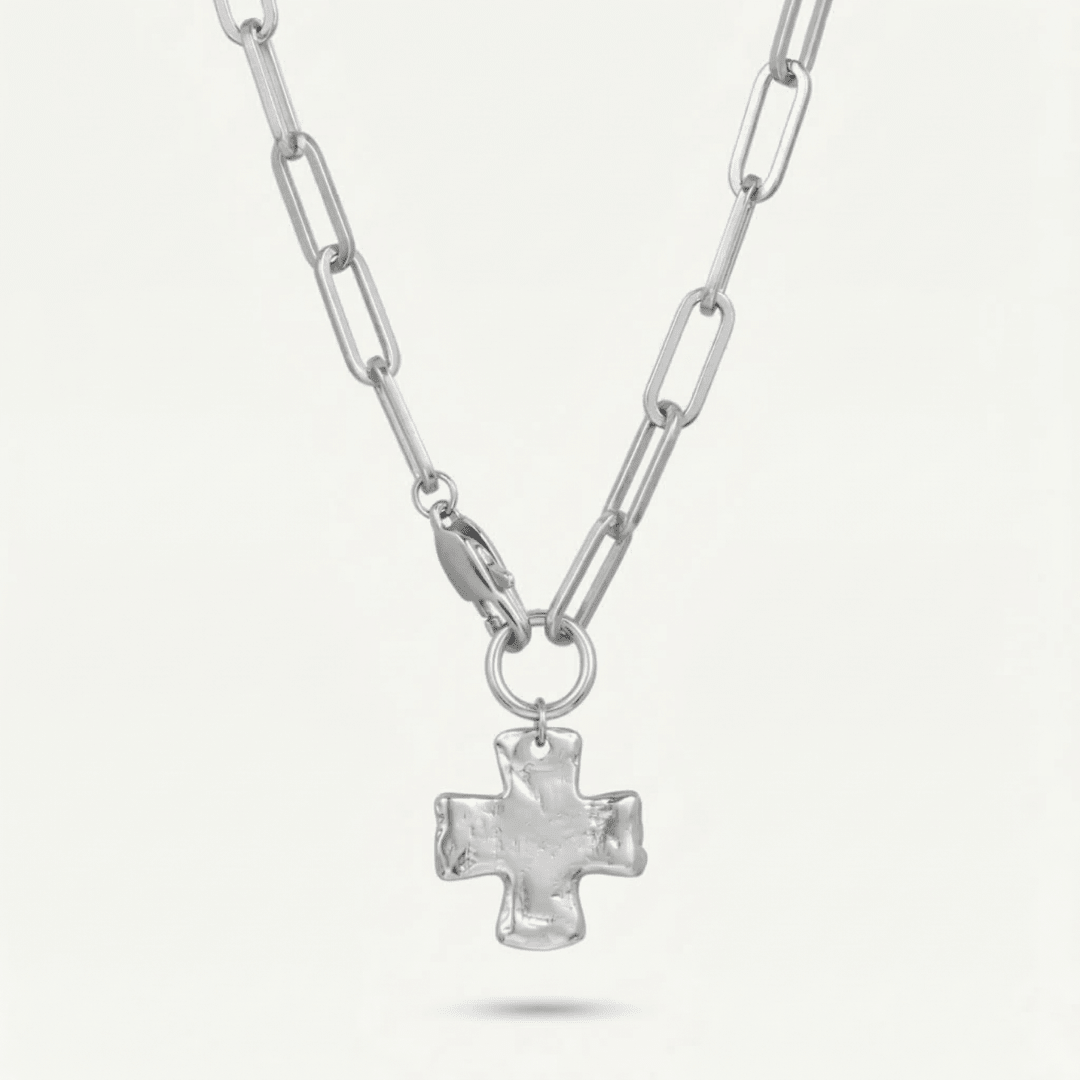 Collana Croce Chunky