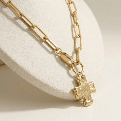 Collana Croce Chunky