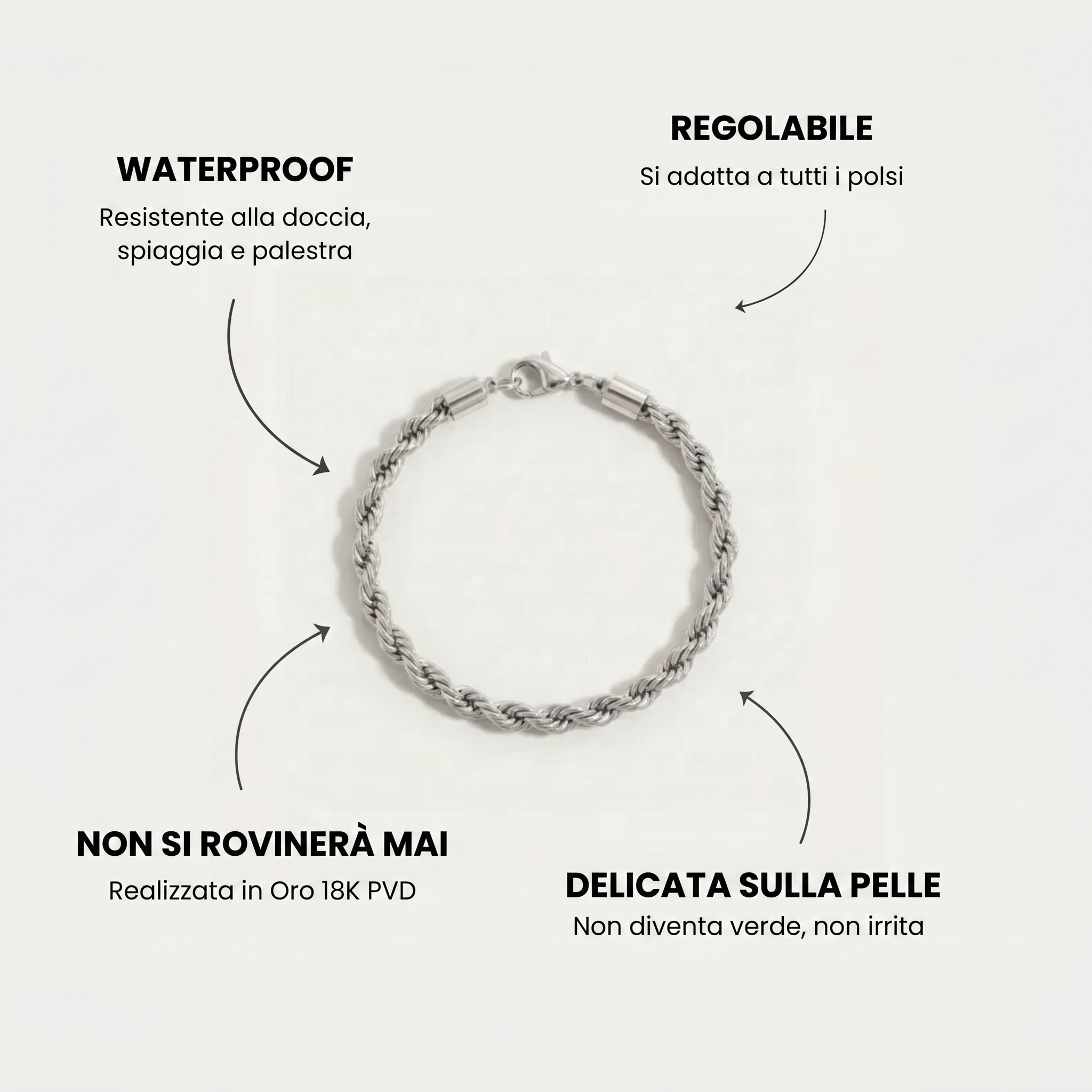 Bracciale Cordone