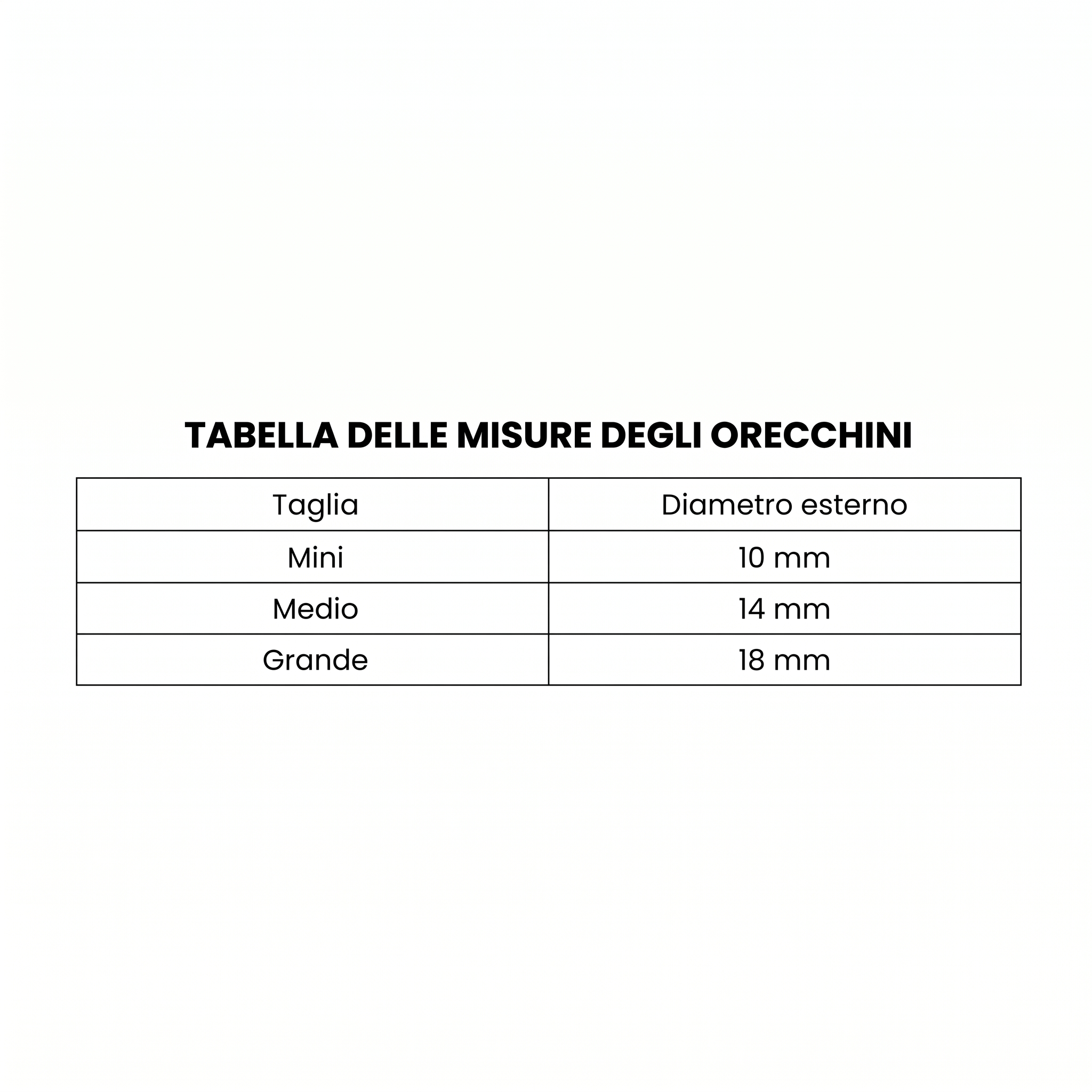 Set Orecchini Triplo