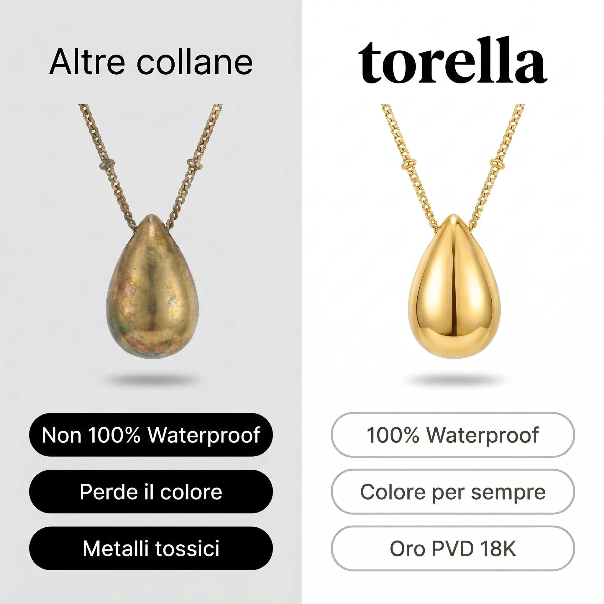 Collana Goccia