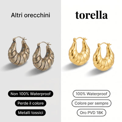 Orecchini Croissant