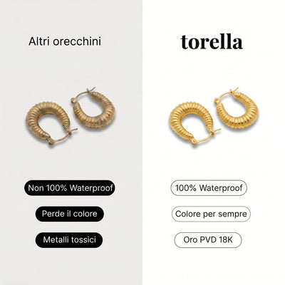 Orecchini a Molla